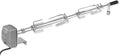 Brochette Rôtissoire Électrique 1000mm en Acier pour Barbecue de Jardin