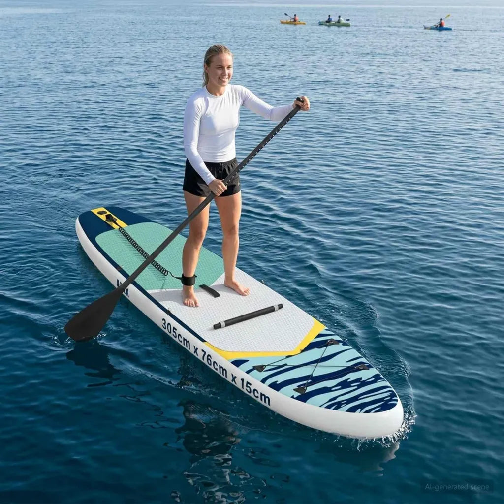 Paddle Gonflable APEX 305 cm avec Accessoires Complets pour Sports Nautiques