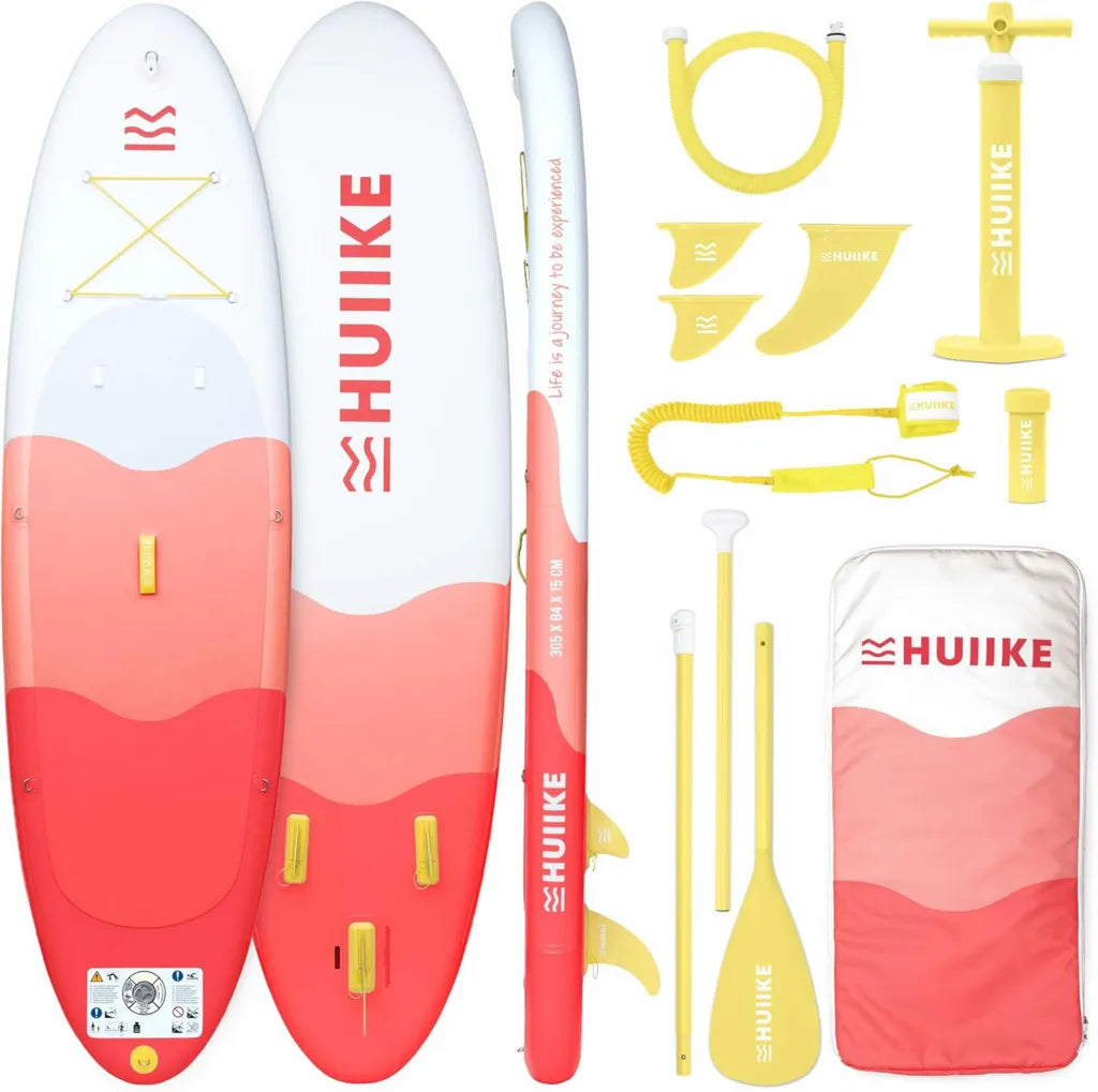 Planche de Paddle Gonflable Adulte, Accessoires Inclus, 305 x 84 x 15 cm