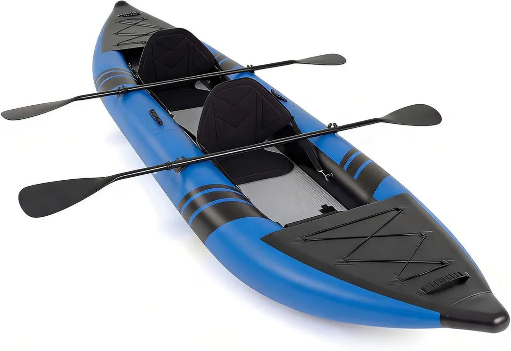 Kayak Gonflable 2 Places HOMASIS en PVC avec Accessoires Complet