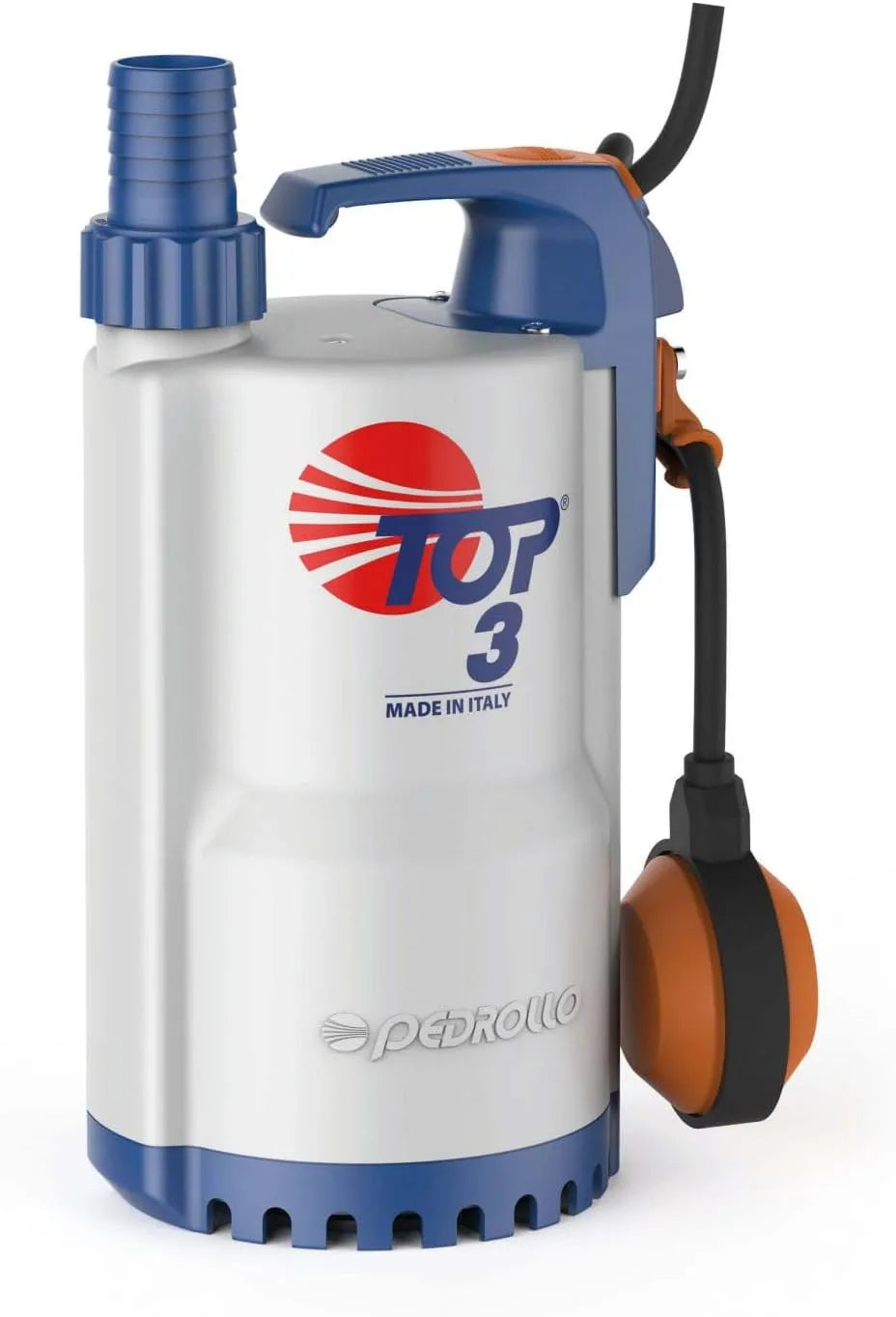 Pedrollo Pompe De Relevage Pedrollo Top 3 Eau De Pluie Flotteur Intégré 220v 9.6 M3/h 0.55 Kw