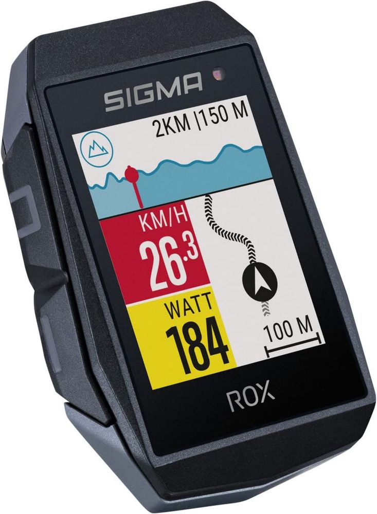 Compteur GPS Vélo SIGMA ROX 11.1 Evo Noir avec 150 Fonctions et Altimètre