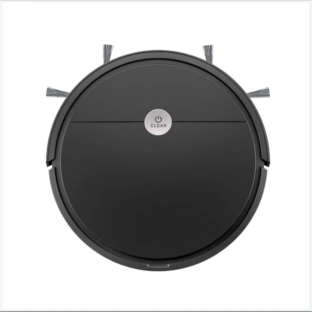Aspirateur Robot 3-en-1 avec Navigation Wi-Fi et Gyroscope pour Tapis et Sols Durs