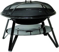 Brasero Somagic Portable en Acier avec Grille de Cuisson