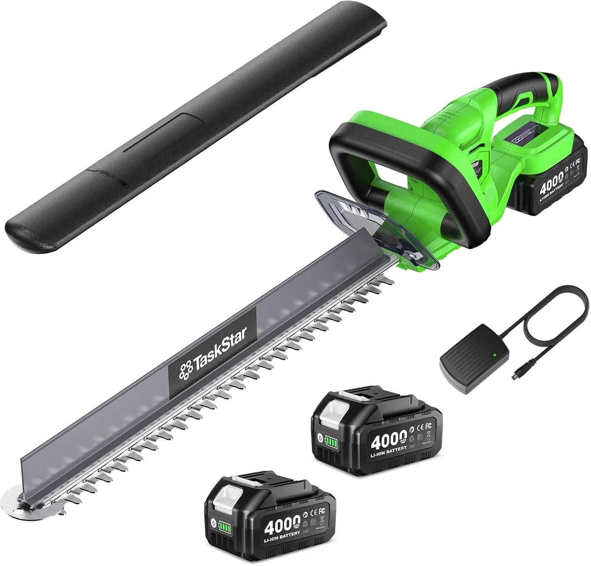 Taille-haies: sans fil, avec poignée, rechargeable, 56 cm, 4,0Ah, pour l'entretien du jardin