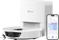 EZVIZ Robot Aspirateur et Laveur 3 en 1, 13000 Pa, Navigation LiDAR, Évitement d'Obstacles, Réservoir 4L, Technologie MopExtra & MopVibra, Pour Tapis et Animaux, 300 m², Modèle RE7 Edge