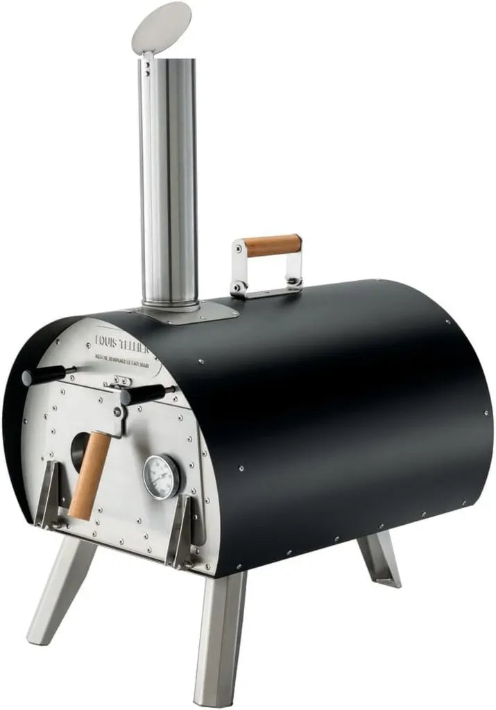 Four à Bois Portable Louis Tellier MARCEL - Idéal pour Pizza et Pain, Multi-Combustibles, Haute Température