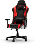 Chaise — PRINCE, en cuir, pour gaming, noir