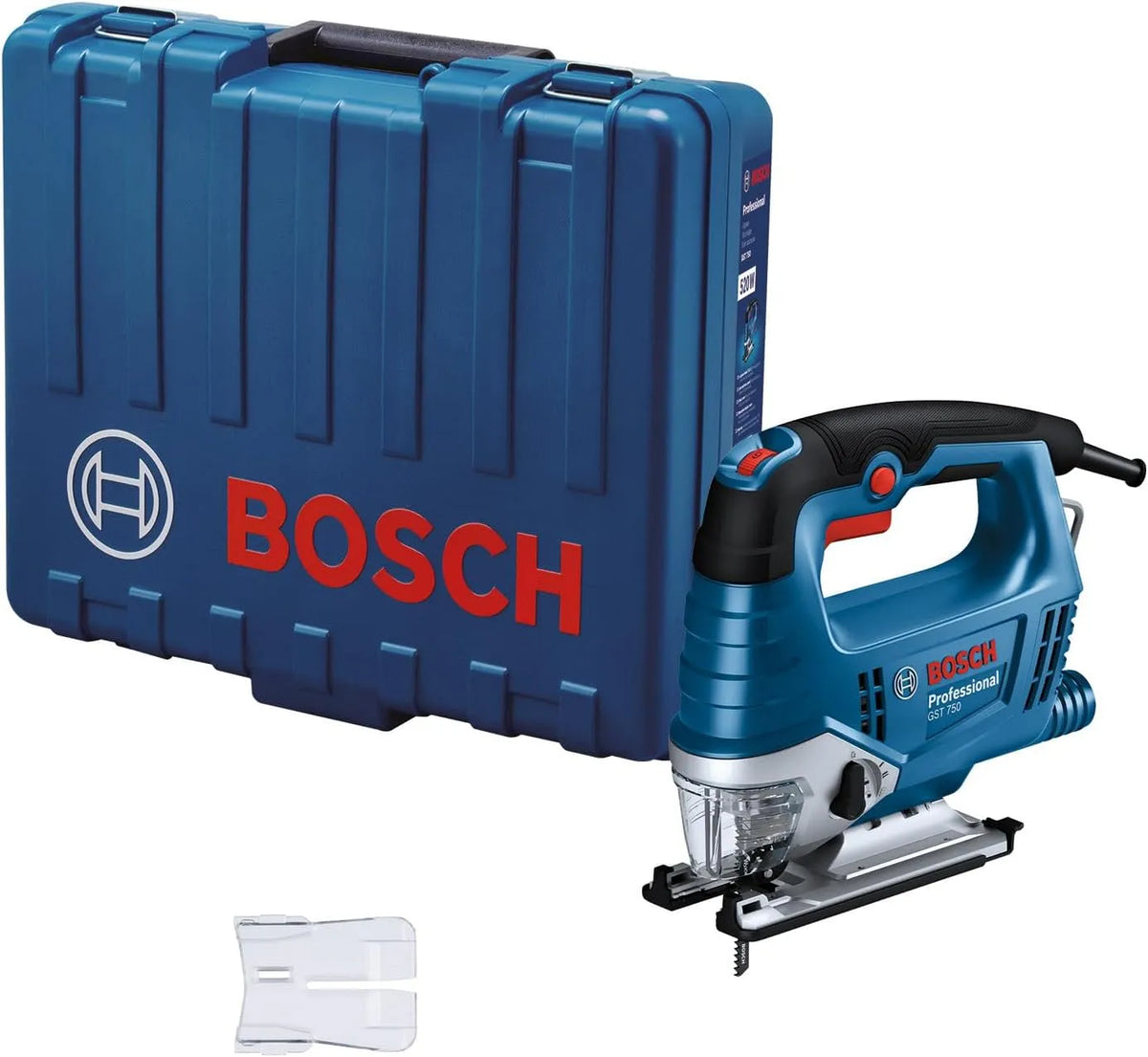 Bosch GST 750 Professional GST 750 Scie sauteuse pour réaliser des courbes précises et des découpes intérieures