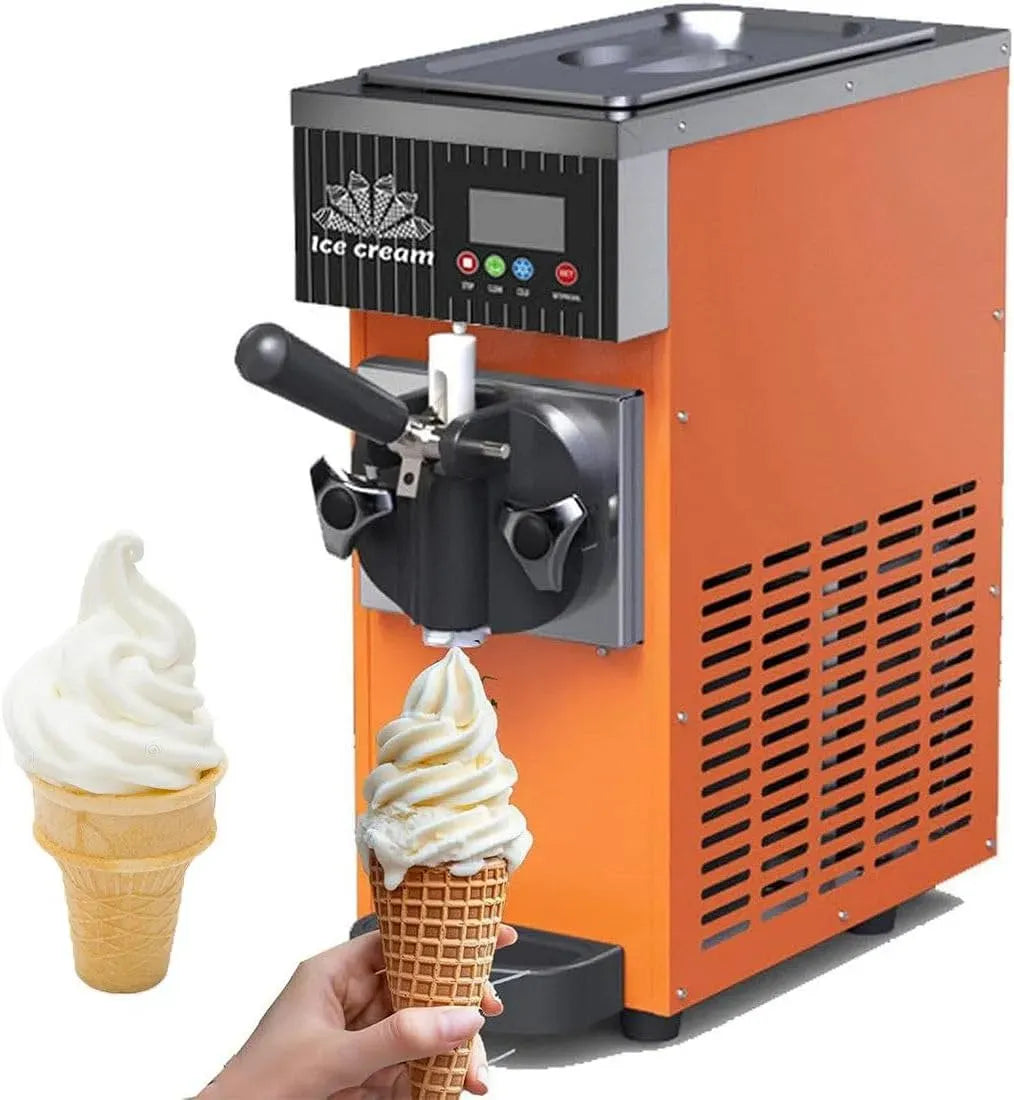 Machine à Glace, machine à glace et sorbet, 2,5 L, 450 W, 5 Kg, 1 L, écran LCD, professionnel