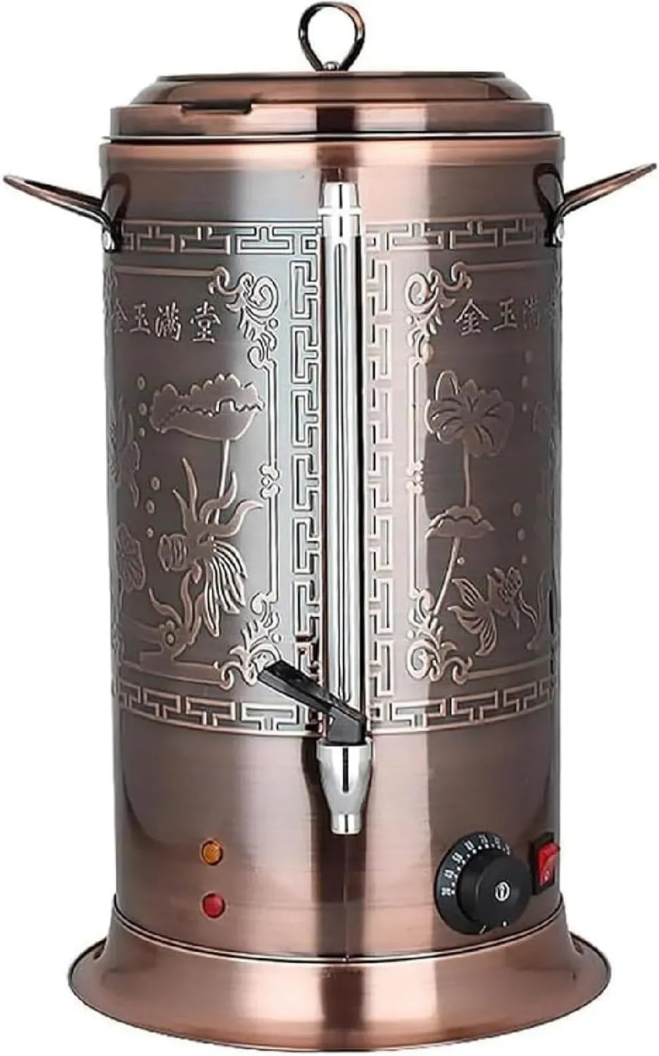 Bouilloire électrique 20L-50L, 20 L, 30 à 100 °C, professionnel, restaurant, 2 zones de température, acier inoxydable, Restaurants & Événements