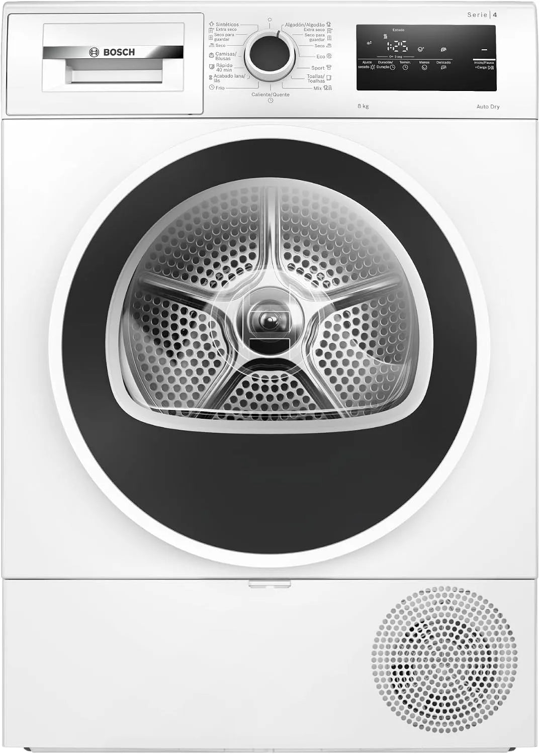Bosch WTR85V00ES Sèche-linge, 8 kg, blanc