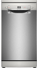 Bosch SPS2HKI58E Lave-vaisselle, 45 cm, Home Connect, format slim, acier inoxydable, 10 couverts, Série 2, Lave-vaisselle pose-libre, Inox