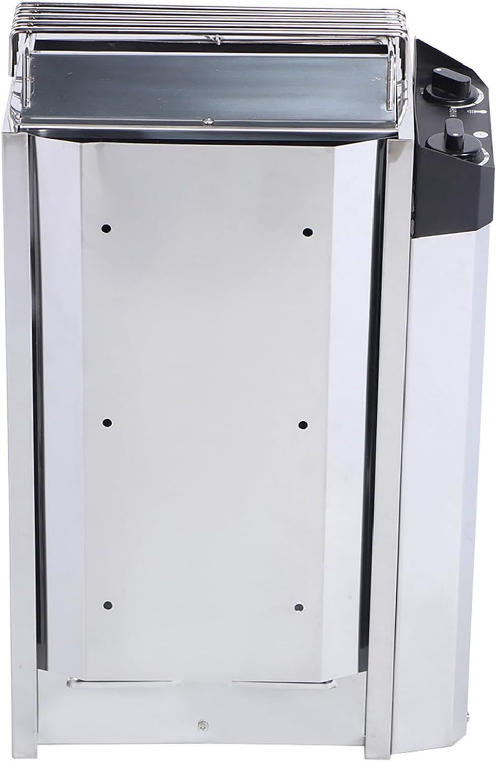 Poêle de sauna: structure en acier, en acier inoxydable, avec chauffage, 220V