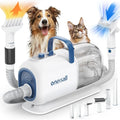 Aspirateur, 2,5 L, silencieux, 2 zones de température, Tondeuse Chien Silencieuse, Aspiration 12000Pa, 8 Outils, 7 Niveaux de Température