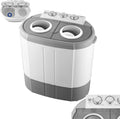 Lave-linge, 3 kg, camping, chargeur supérieur à 2 compartiments, sac d'essorage jusqu'à 1 kg, Steinborg Mini machine à laver avec essorage, les