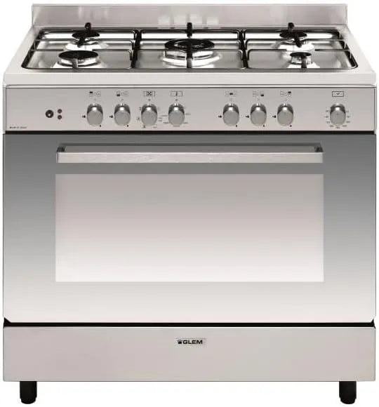 modèle GE960CBIx2, Piano De Cuisson Mixte 104l 5 Feux Inox - GE960CBIx2