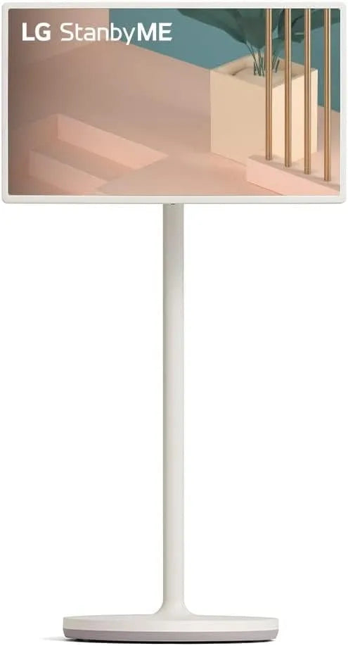 LG 27art10 Smart TV, 68cm, téléviseur, Full HD, blanc, TV LG Stanbyme 27art10 68cm Full HD Smart TV 2023 Blanc et Beige