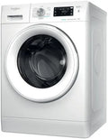 Whirlpool Lave-linge, 8 kg, autonome, blanc, Capacité 8 kg, Whirlpool FFB 8489 WV EE Machine à laver Autonome