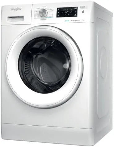 Whirlpool Lave-linge, 8 kg, autonome, blanc, Capacité 8 kg, Whirlpool FFB 8489 WV EE Machine à laver Autonome