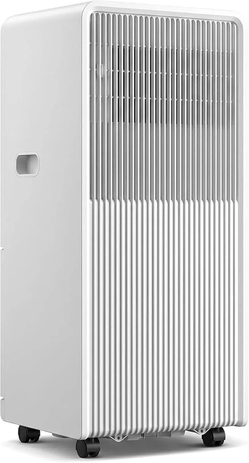Climatiseur 24H, minuteur, 11000 Btu, Climatiseur Mobile 12000 BTU Rafraîchisseur d'Air pour Pièce de 350 Pieds Carrés, Ventilateur Déshumidificateur