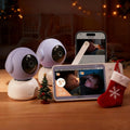 Babyphone, stable, moniteur vidéo pour bébé, application, dalle IPS