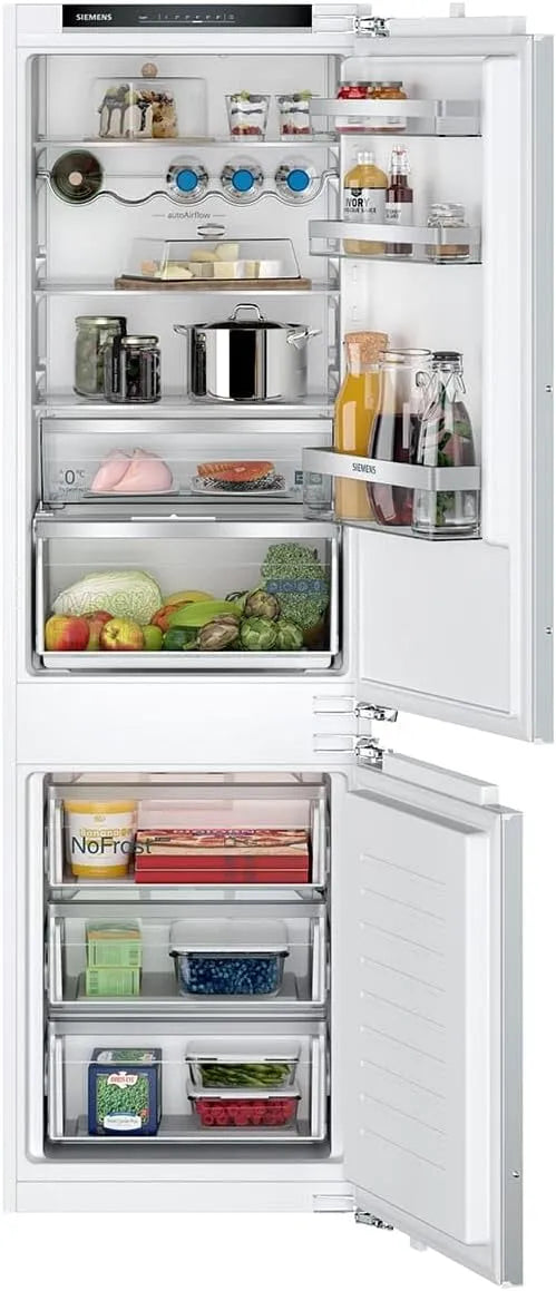 Siemens iQ300 KI86NVFE0 Congélateur, 178 cm, encastrable, armoire congélateur, niche 178 cm, autoAirflow