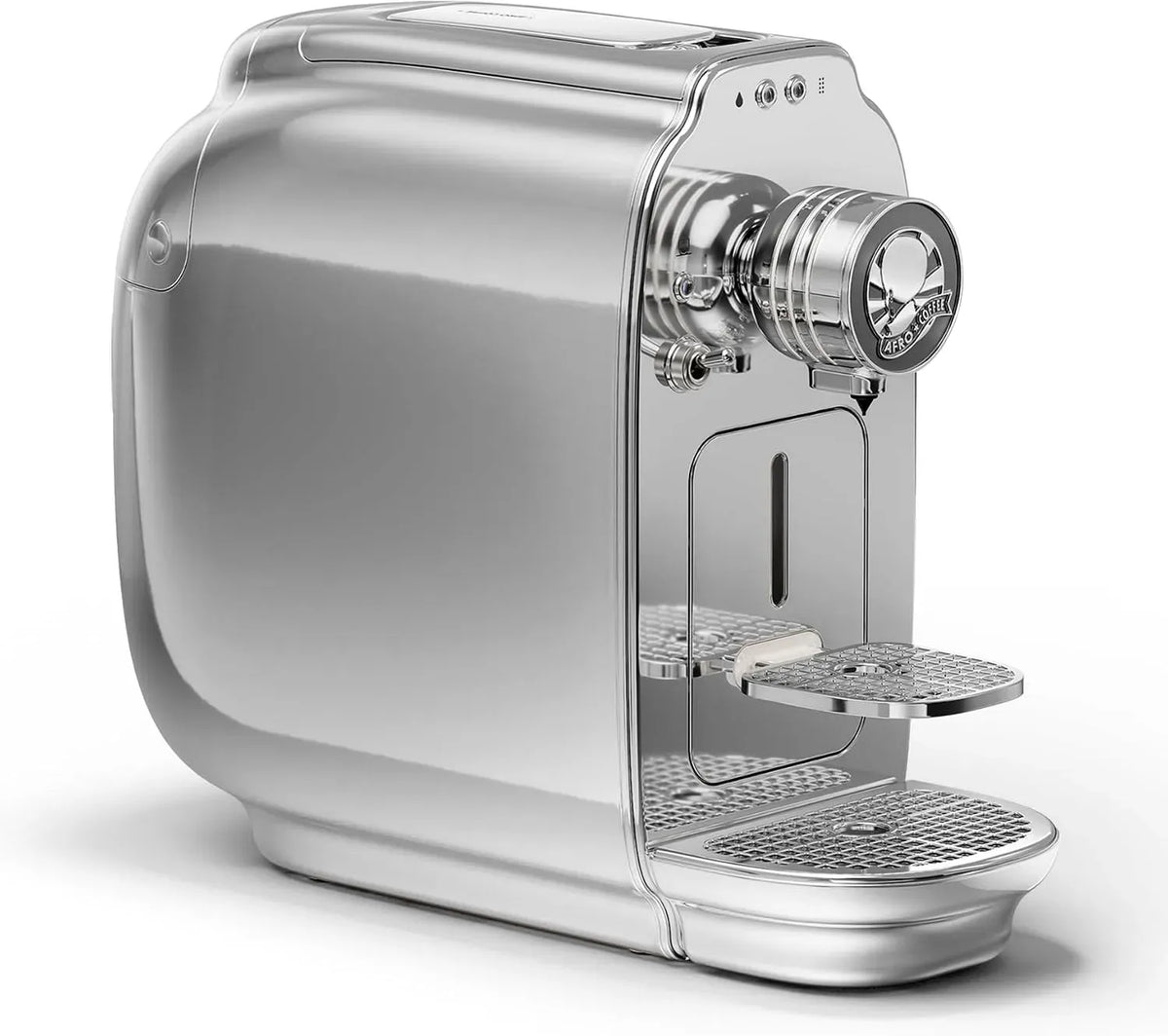 Machine à capsules, Machine à caf, machine à café électrique, grand réservoir, amovible, argenté