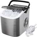 Machine à glaçons, portable, Pour la maison/cuisine/bureau/bar, 12 kg en 24 heures, 9 cubes prêts en 6 minutes