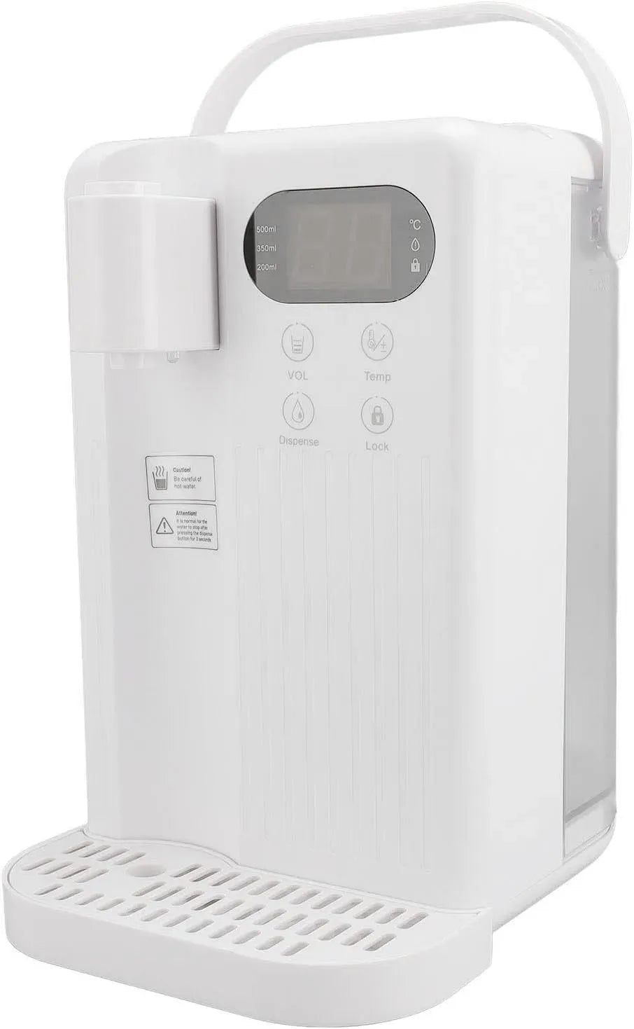 Radiateur électrique, 3 L, VBESTLIFE, 2 zones de température, Distributeur d'eau Chaude Instantanée 12 Températures
