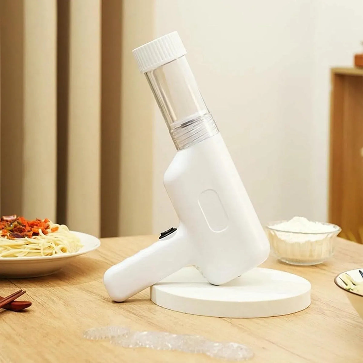 Machine à pâtes, machine à nouilles, appareil pour pâtes fraîches, Machine à pâtes électrique automatique détachable