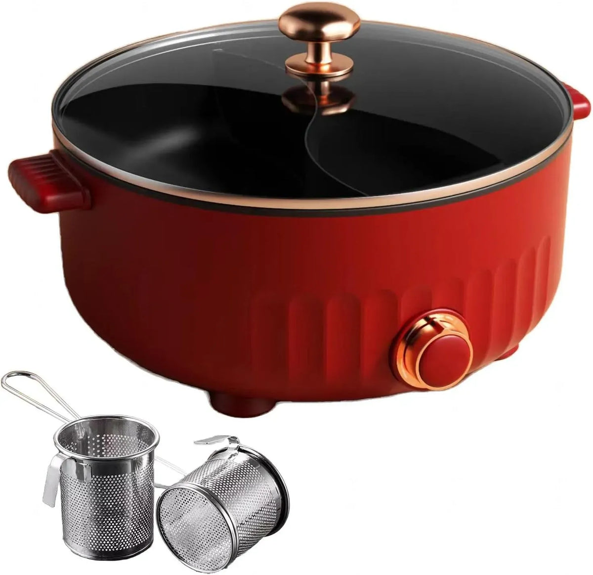 Fondue, IP65, revêtement antiadhésif, rouge, ARTSIM