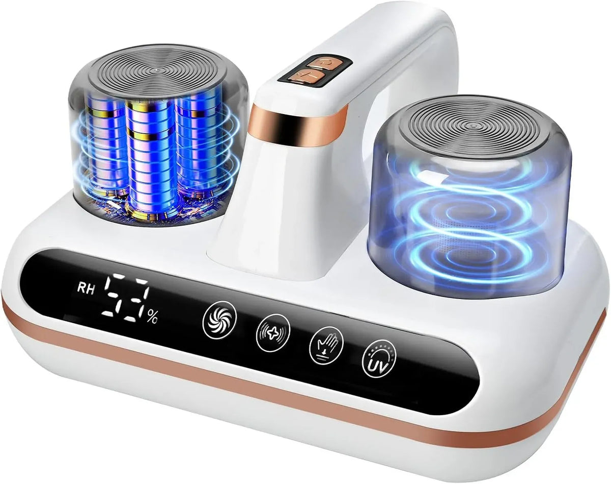 Aspirateur, 1000 W, Inclut 2 Filtres de Rechange, Filtre HEPA Lavable, UV-C