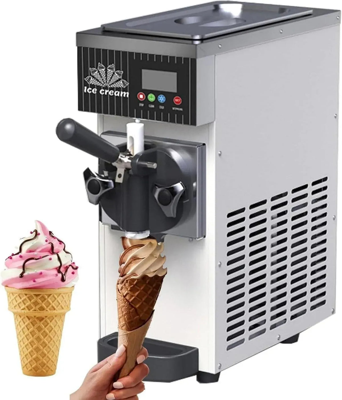 Machine à Glace, machine à glace et sorbet, pour Gelato